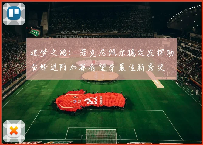 追梦之路：若克尼佩尔稳定发挥助黄蜂进附加赛有望夺最佳新秀奖