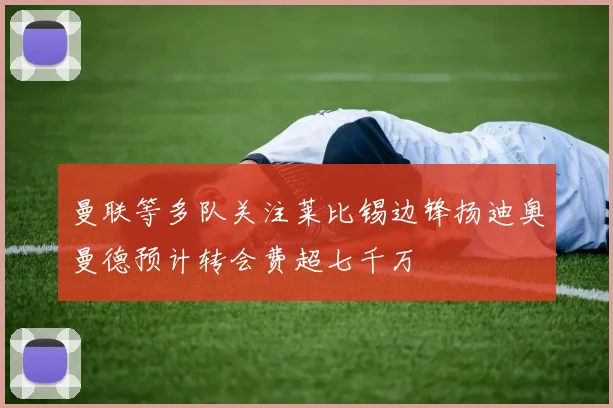 曼联等多队关注莱比锡边锋扬迪奥曼德预计转会费超七千万